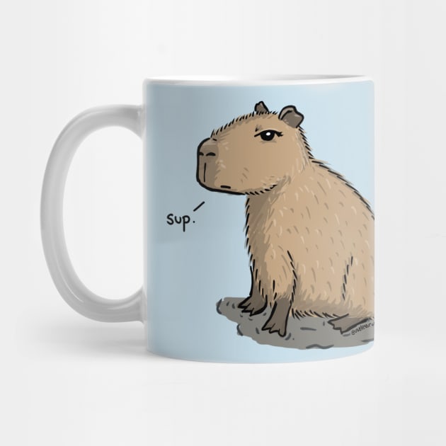 Sup - Capybara mood by UselessRob